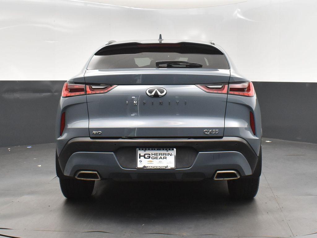 used 2022 INFINITI QX55 car, priced at $33,500