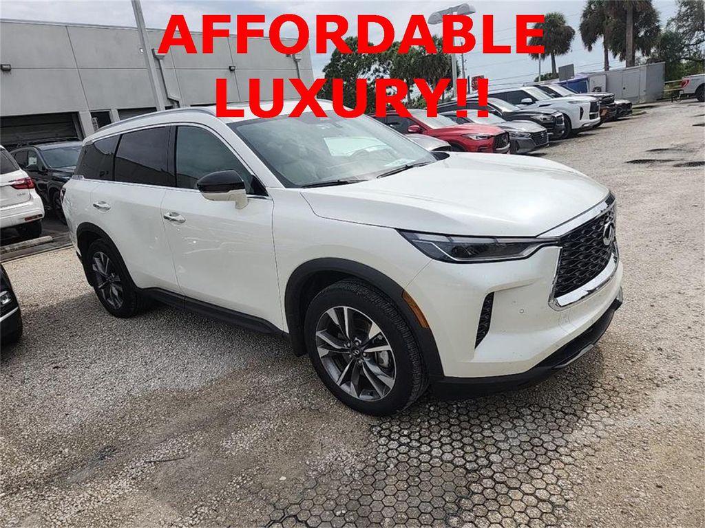 used 2025 INFINITI QX60 car, priced at $43,800