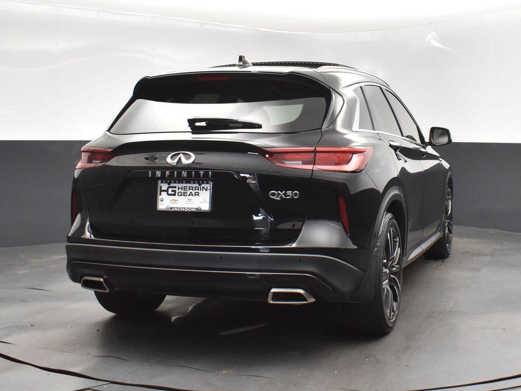 used 2022 INFINITI QX50 car, priced at $28,000