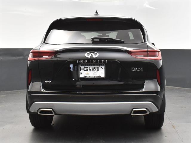 new 2025 INFINITI QX50 car, priced at $44,980