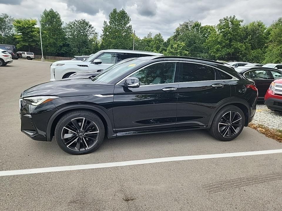 used 2022 INFINITI QX55 car, priced at $34,000