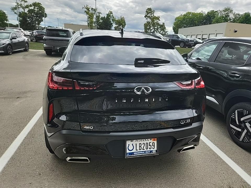 used 2022 INFINITI QX55 car, priced at $34,000