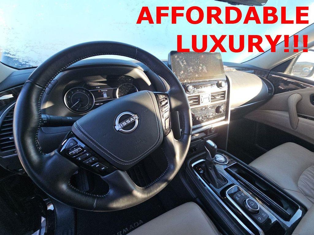 used 2024 Nissan Armada car, priced at $46,000