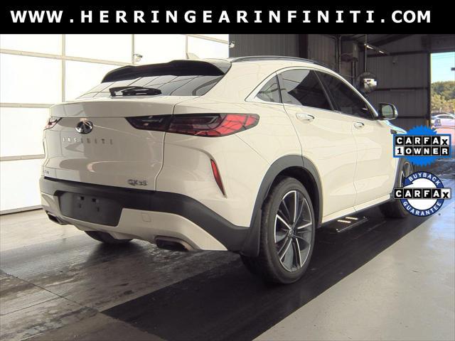 used 2023 INFINITI QX55 car, priced at $35,488