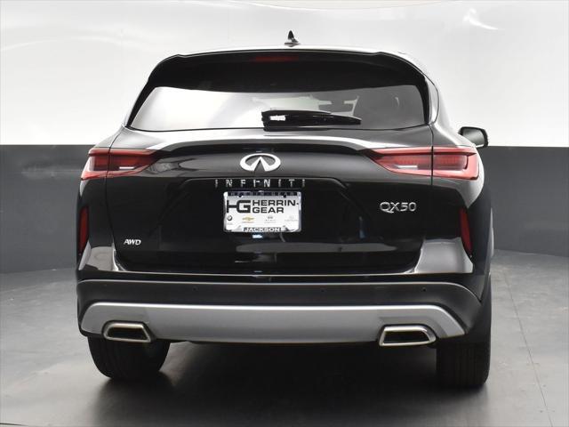 new 2025 INFINITI QX50 car, priced at $44,585