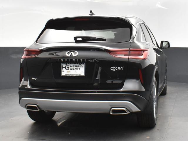 new 2025 INFINITI QX50 car, priced at $46,454