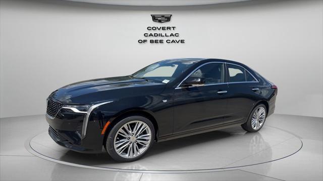 new 2025 Cadillac CT4 car, priced at $45,490