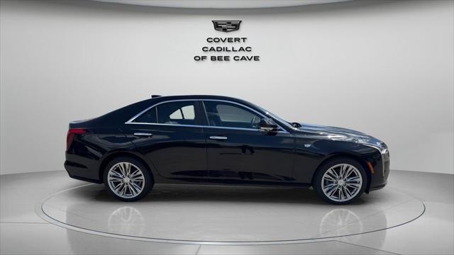 new 2025 Cadillac CT4 car, priced at $45,490