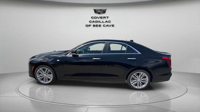 new 2025 Cadillac CT4 car, priced at $45,490