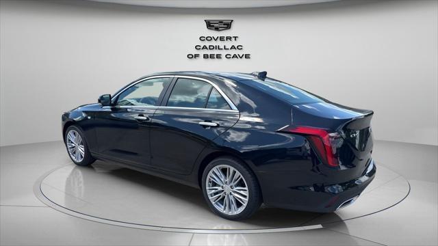 new 2025 Cadillac CT4 car, priced at $45,490
