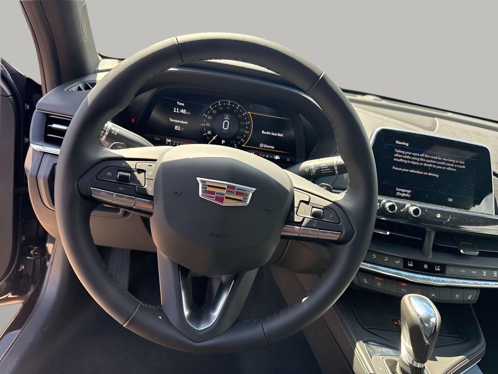 new 2025 Cadillac CT4 car, priced at $43,990