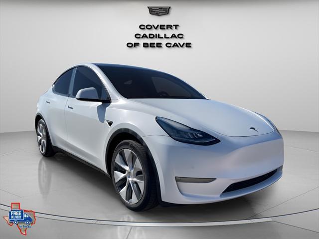 used 2020 Tesla Model Y car, priced at $29,999