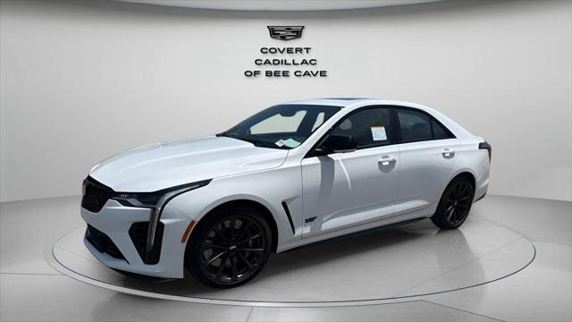 new 2025 Cadillac CT4-V car, priced at $74,304