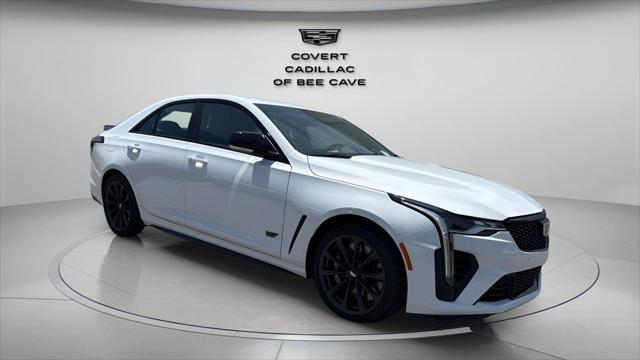 new 2025 Cadillac CT4-V car, priced at $74,304