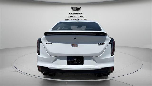 new 2025 Cadillac CT4-V car, priced at $74,304