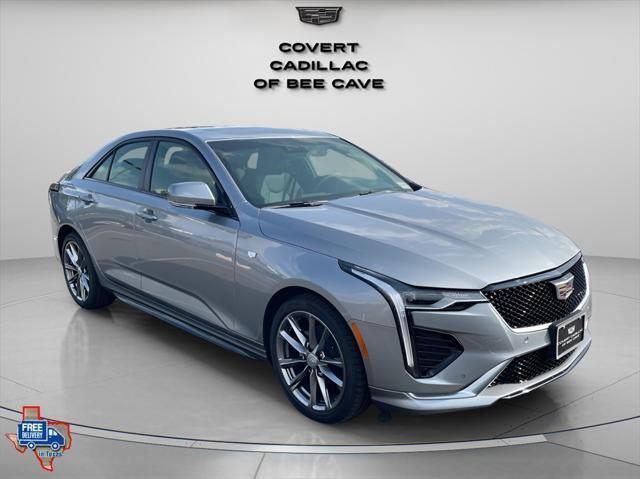 new 2025 Cadillac CT4 car, priced at $43,460