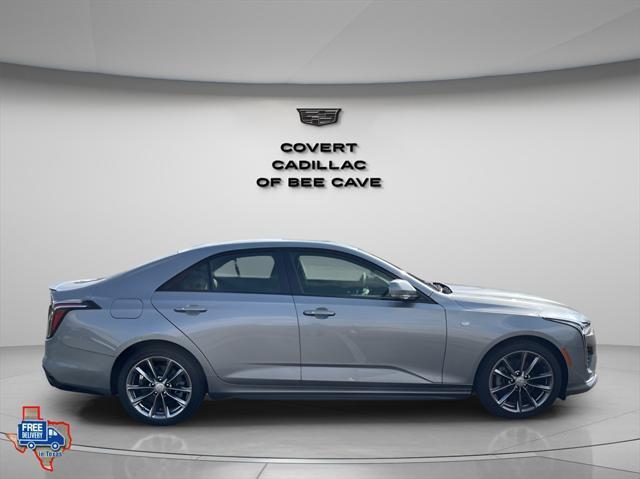 new 2025 Cadillac CT4 car, priced at $43,460