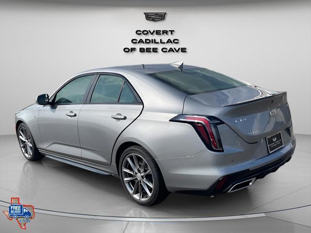 new 2025 Cadillac CT4 car, priced at $43,460