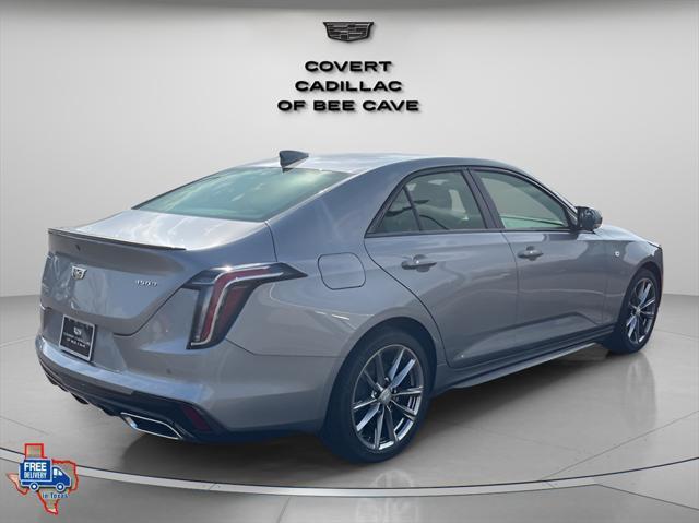 new 2025 Cadillac CT4 car, priced at $43,460