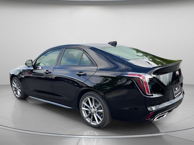 new 2025 Cadillac CT4 car, priced at $47,050