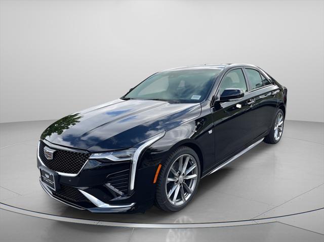 new 2025 Cadillac CT4 car, priced at $47,050