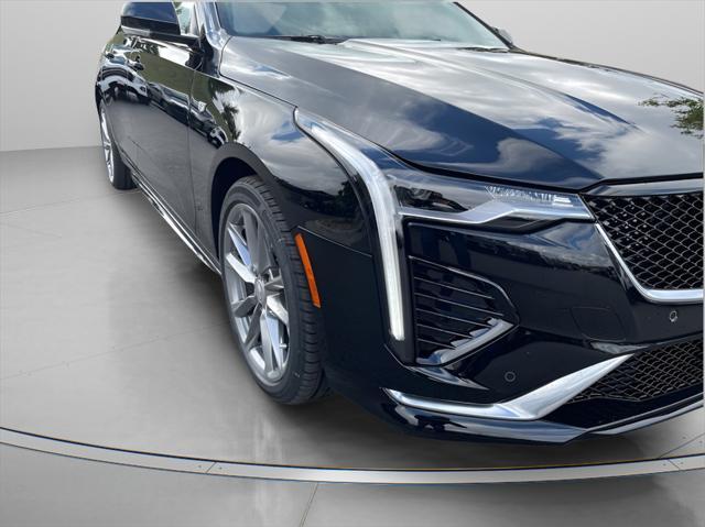 new 2025 Cadillac CT4 car, priced at $47,050