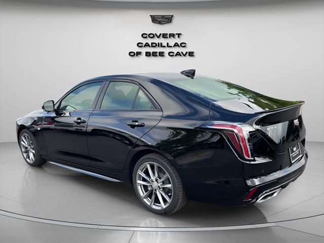 new 2025 Cadillac CT4 car, priced at $47,050