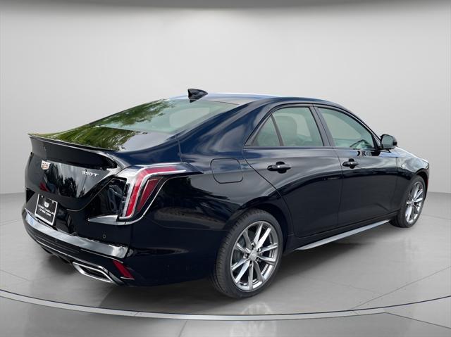 new 2025 Cadillac CT4 car, priced at $47,050