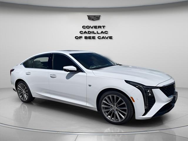 new 2025 Cadillac CT5 car, priced at $51,885