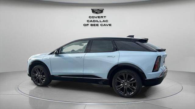 new 2025 Cadillac OPTIQ car, priced at $60,414