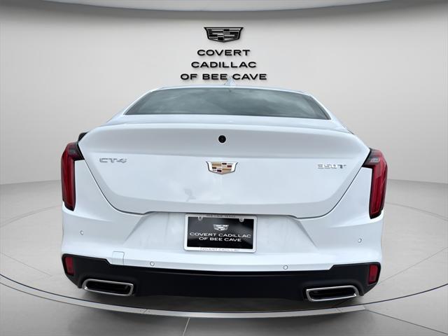 new 2025 Cadillac CT4 car, priced at $43,939
