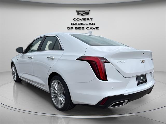 new 2025 Cadillac CT4 car, priced at $43,939