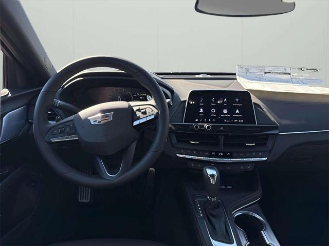 new 2025 Cadillac CT4 car, priced at $48,214