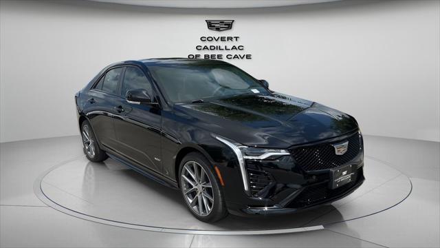 new 2025 Cadillac CT4-V car, priced at $54,859