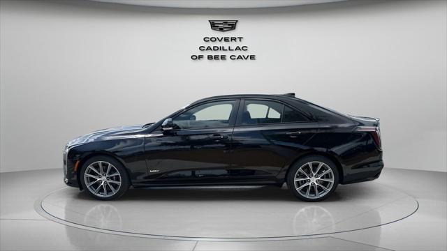 new 2025 Cadillac CT4-V car, priced at $54,859