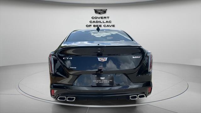 new 2025 Cadillac CT4-V car, priced at $54,859