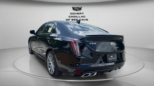 new 2025 Cadillac CT4-V car, priced at $54,859
