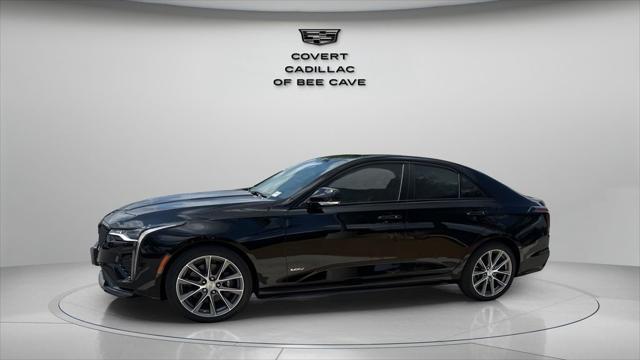 new 2025 Cadillac CT4-V car, priced at $54,859
