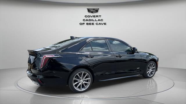 new 2025 Cadillac CT4-V car, priced at $54,859
