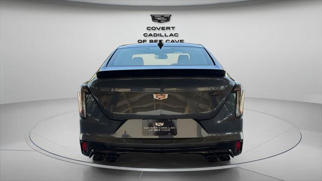 new 2025 Cadillac CT4-V car, priced at $76,724