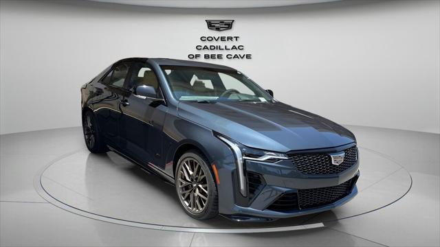 new 2025 Cadillac CT4-V car, priced at $76,724