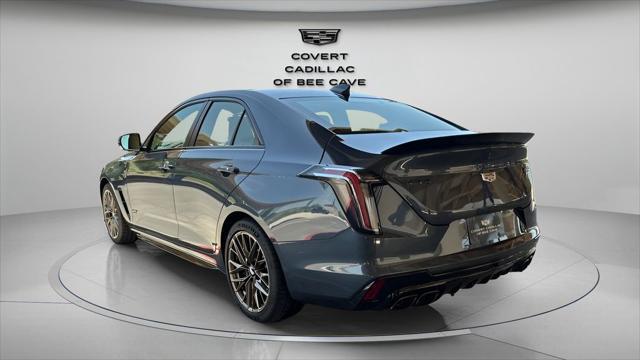 new 2025 Cadillac CT4-V car, priced at $76,724
