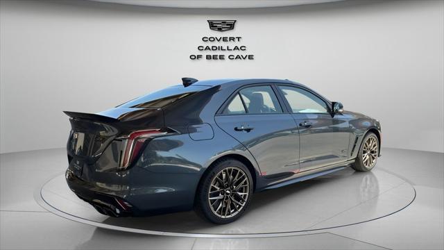 new 2025 Cadillac CT4-V car, priced at $76,724