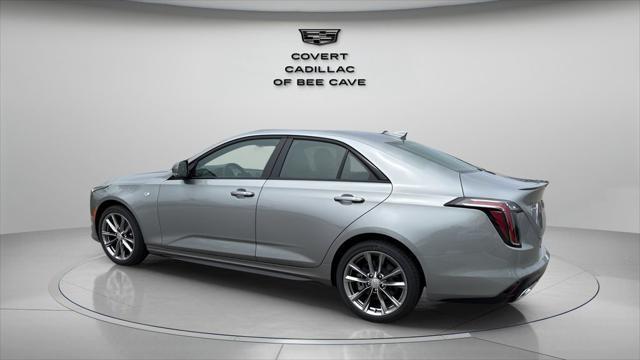new 2025 Cadillac CT4 car, priced at $44,415