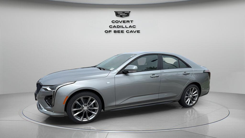 new 2025 Cadillac CT4 car, priced at $44,415