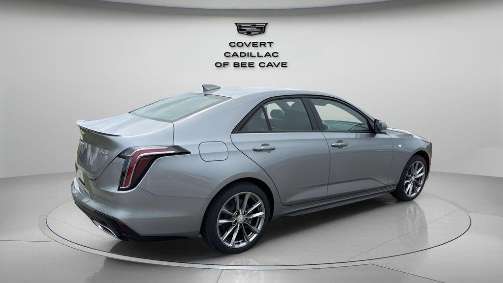 new 2025 Cadillac CT4 car, priced at $44,415