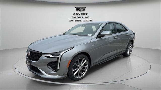 new 2025 Cadillac CT4 car, priced at $44,415