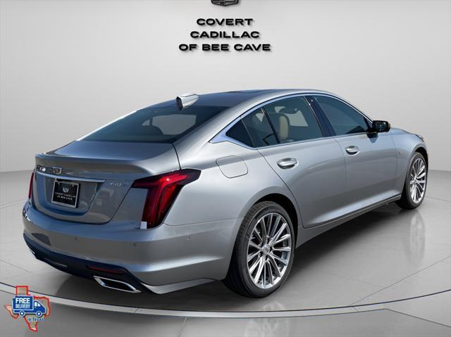 new 2025 Cadillac CT5 car, priced at $58,960