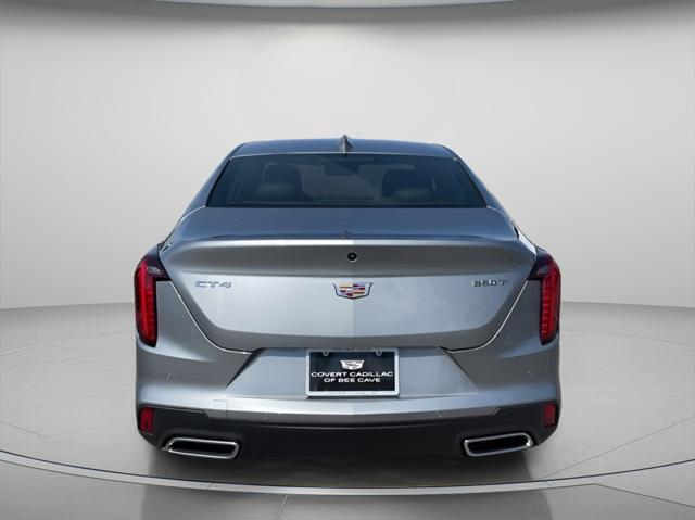 new 2025 Cadillac CT4 car, priced at $46,165