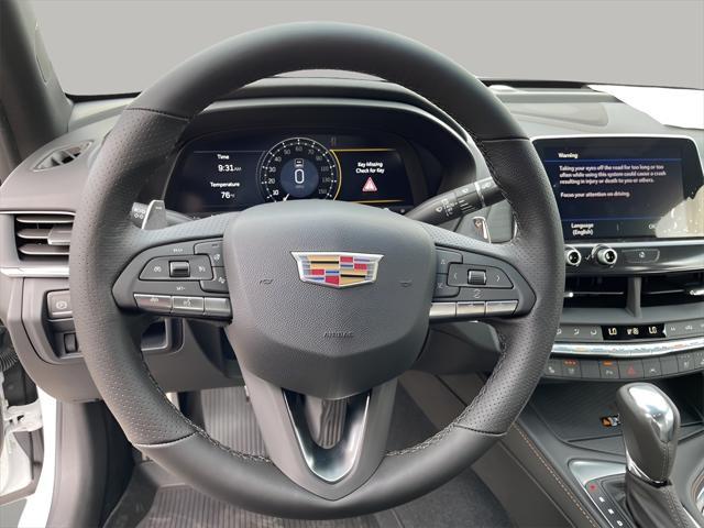 new 2025 Cadillac CT4 car, priced at $49,050